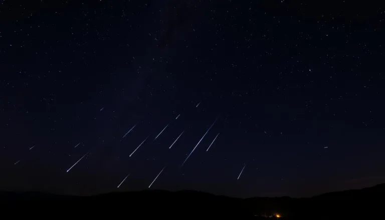 How do meteorites fall to Earth?