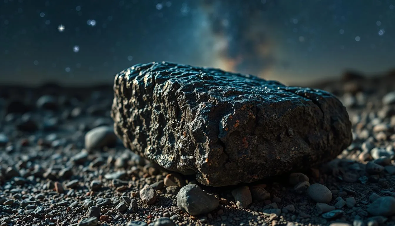 How rare is it to find a meteorite?